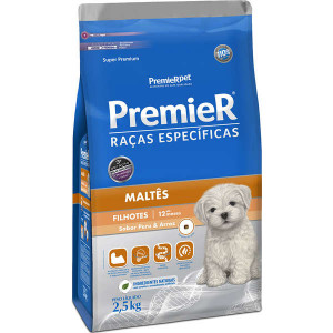 Ração Premier Pet Raças Específicas Maltês Filhote - 1kg/2,5kg
